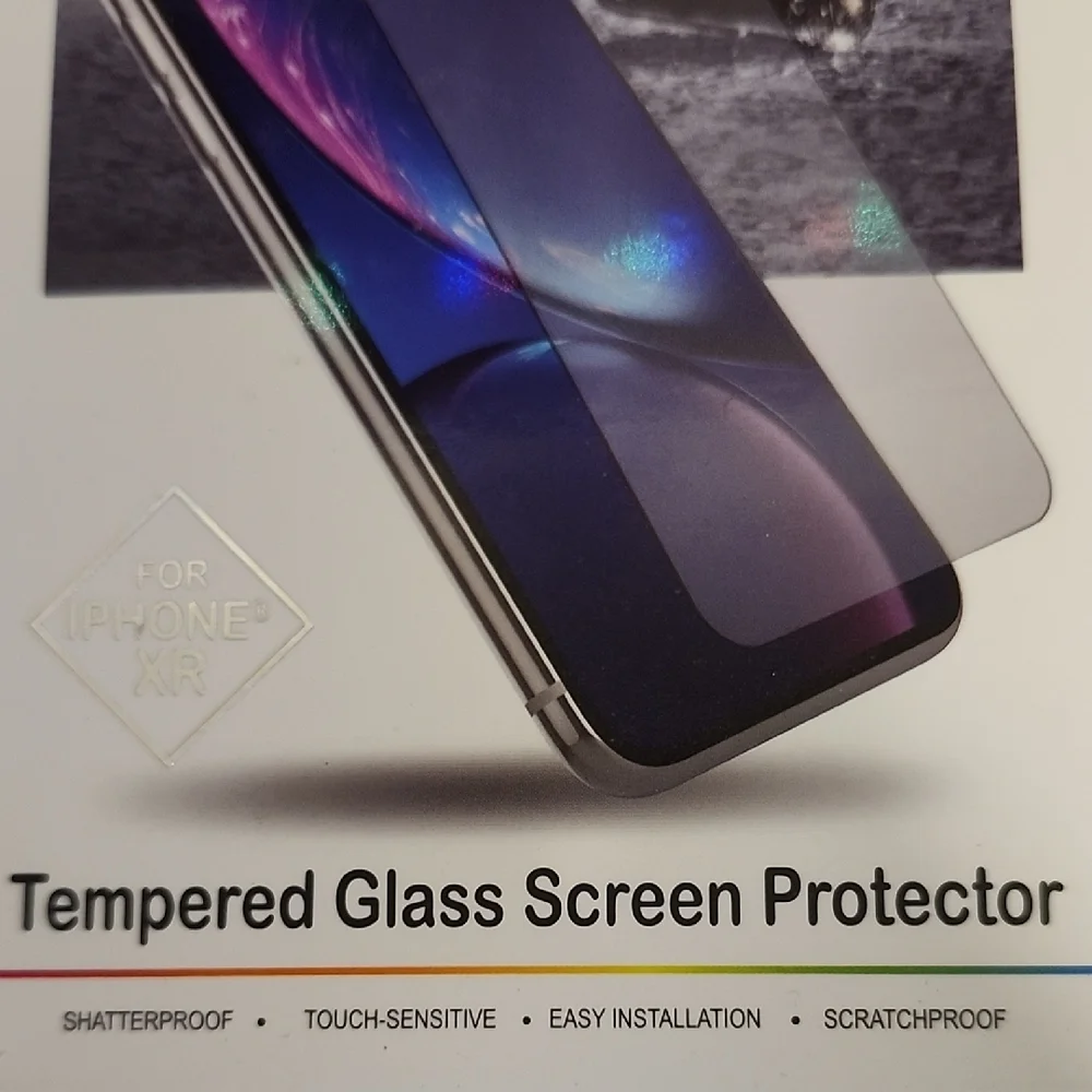 Polaroid Screen Protector for iPhone XR - Black